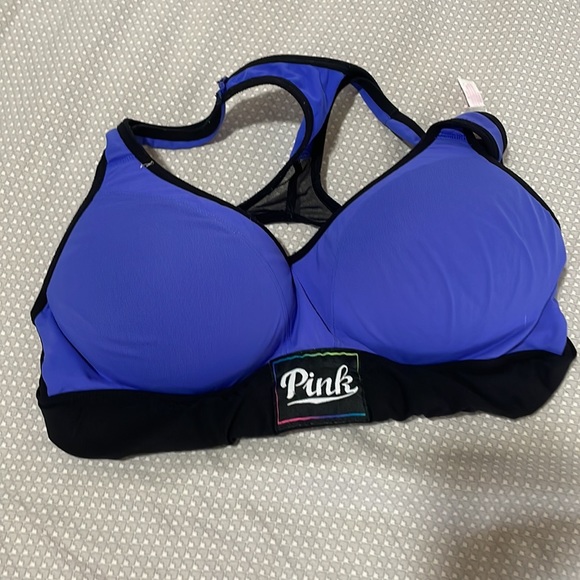 3 Pink push-up sport bras - Picture 2 of 3
